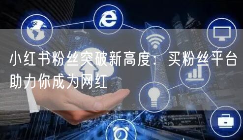 小红书粉丝突破新高度：买粉丝平台助力你成为网红