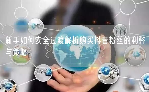 新手如何安全过渡解析购买抖音粉丝的利弊与策略！