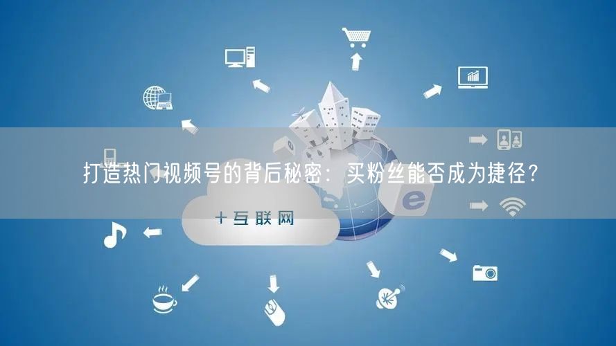 打造热门视频号的背后秘密：买粉丝能否成为捷径？