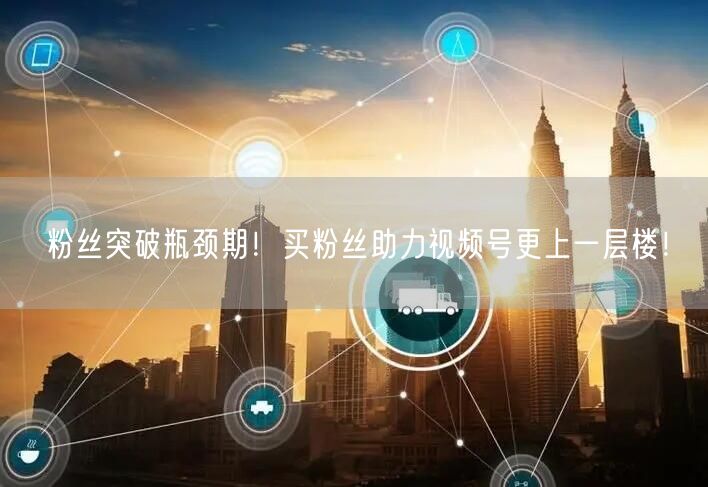 粉丝突破瓶颈期！买粉丝助力视频号更上一层楼！
