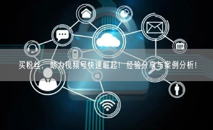 买粉丝，助力视频号快速崛起！经验分享与案例分析！