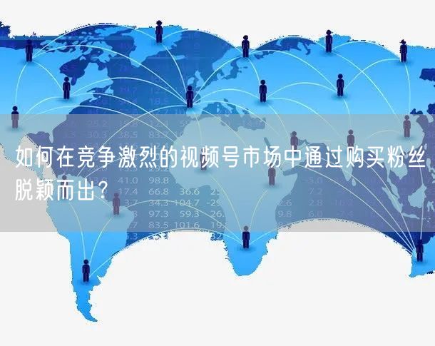 如何在竞争激烈的视频号市场中通过购买粉丝脱颖而出？