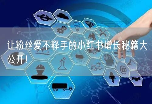 让粉丝爱不释手的小红书增长秘籍大公开！