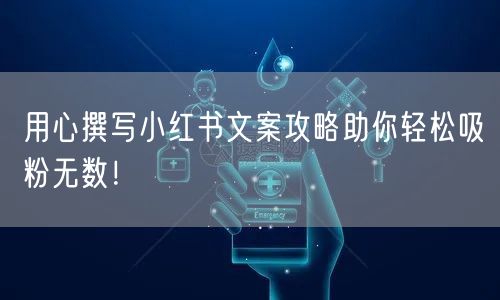 用心撰写小红书文案攻略助你轻松吸粉无数！